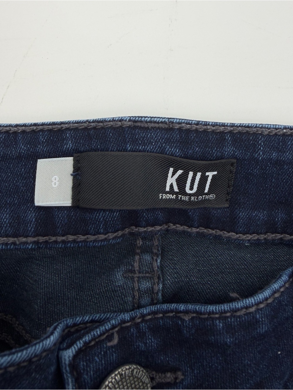 Kut from the Kloth Natalie High Rise Bootcut Jeans Dark Wash Size 8 - Picture 6 of 14